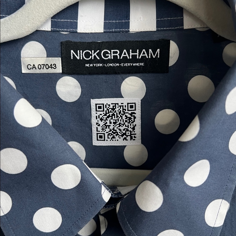 Nick Graham Polka Dot Shirt - Picture 2 of 10